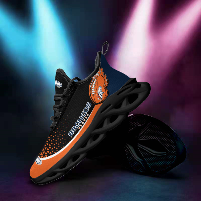 JWFancy Denver Broncos NFL Max Soul Shoes Sneakers For Men And Women