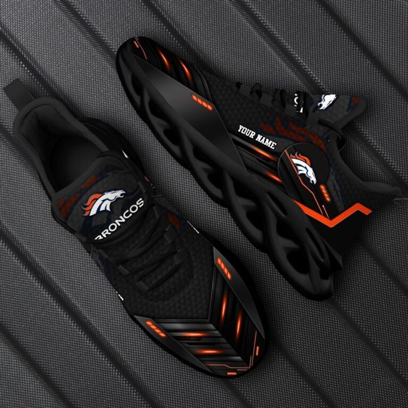 JWFancy Denver Broncos NFL Max Soul Shoes Sneakers For Men And Women