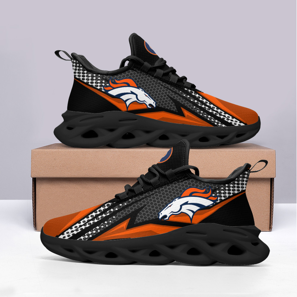 JWFancy Denver Broncos NFL Max Soul Shoes Sneakers For Men And Women