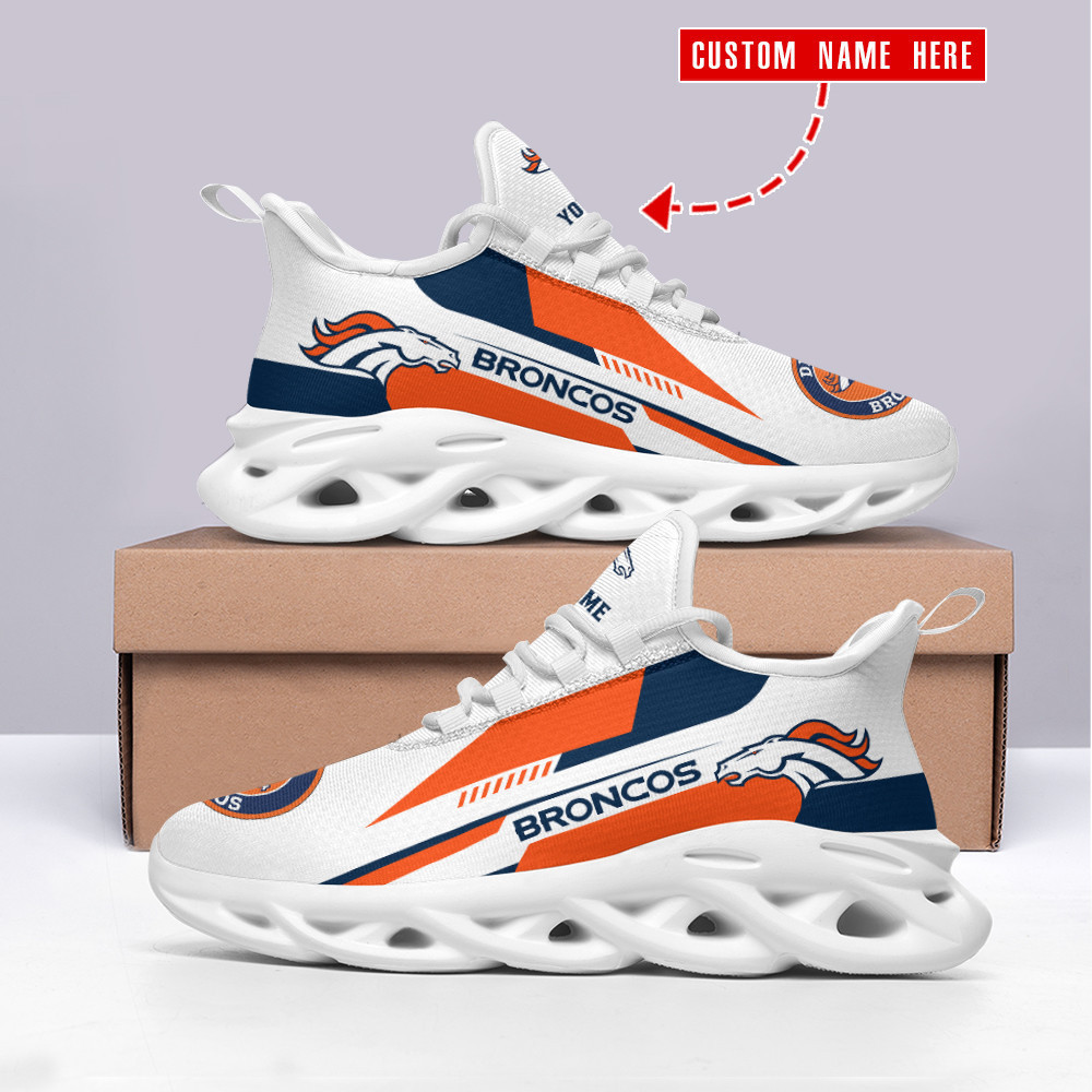 JWFancy Denver Broncos NFL Max Soul Shoes Sneakers For Men And Women