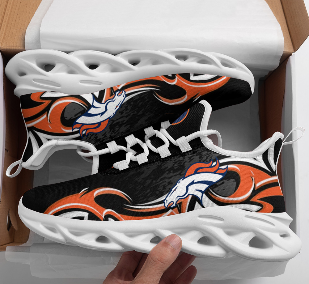 JWFancy Denver Broncos NFL Max Soul Shoes Sneakers For Men And Women