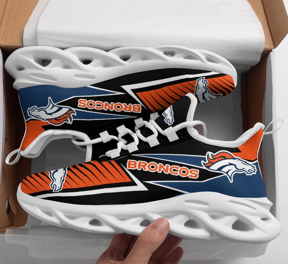 JWFancy Denver Broncos NFL Max Soul Shoes Sneakers For Men And Women