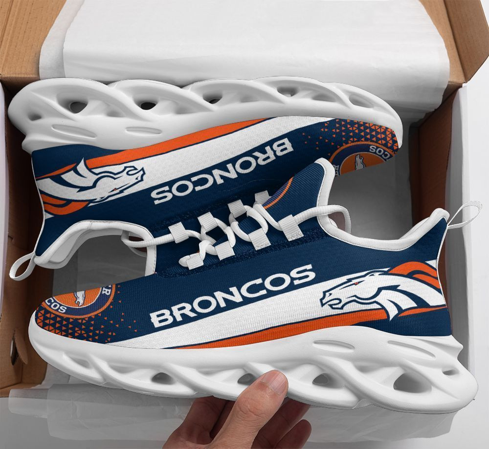 JWFancy Denver Broncos NFL Max Soul Shoes Sneakers For Men And Women
