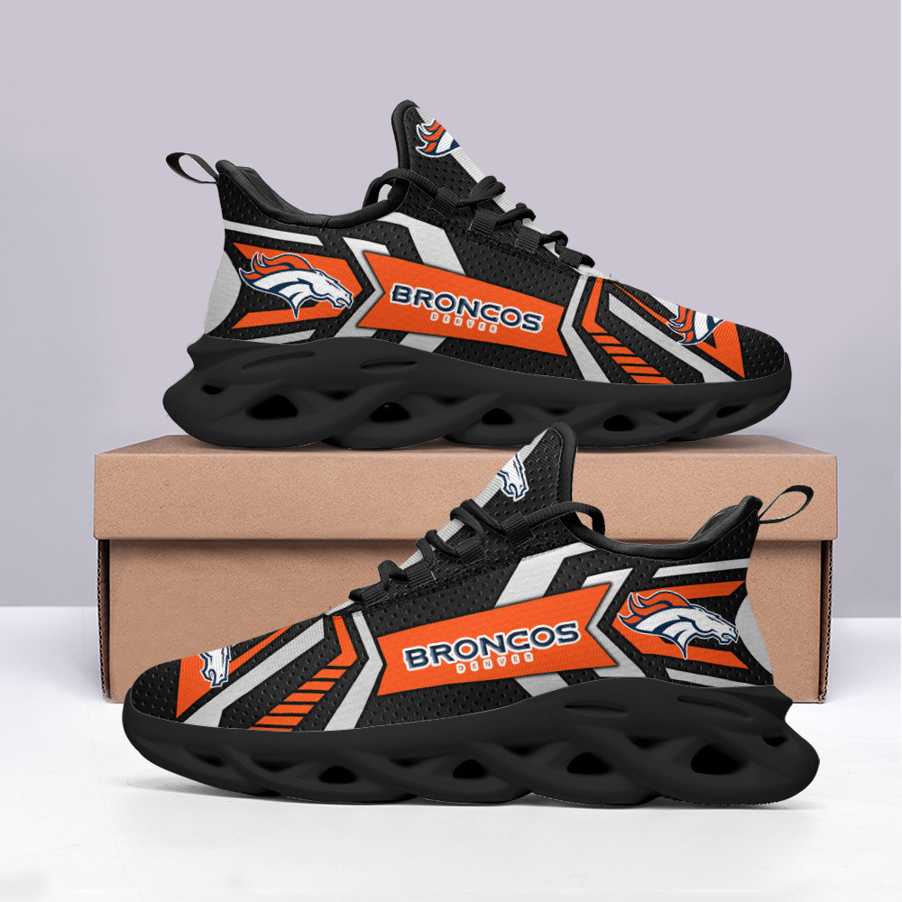 JWFancy Denver Broncos NFL Max Soul Shoes Sneakers For Men And Women