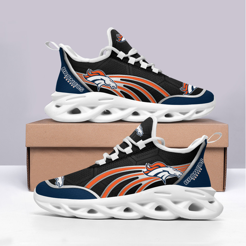 JWFancy Denver Broncos NFL Max Soul Shoes Sneakers For Men And Women