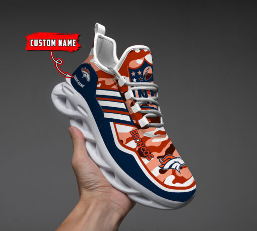 JWFancy Denver Broncos NFL Max Soul Shoes Sneakers For Men And Women