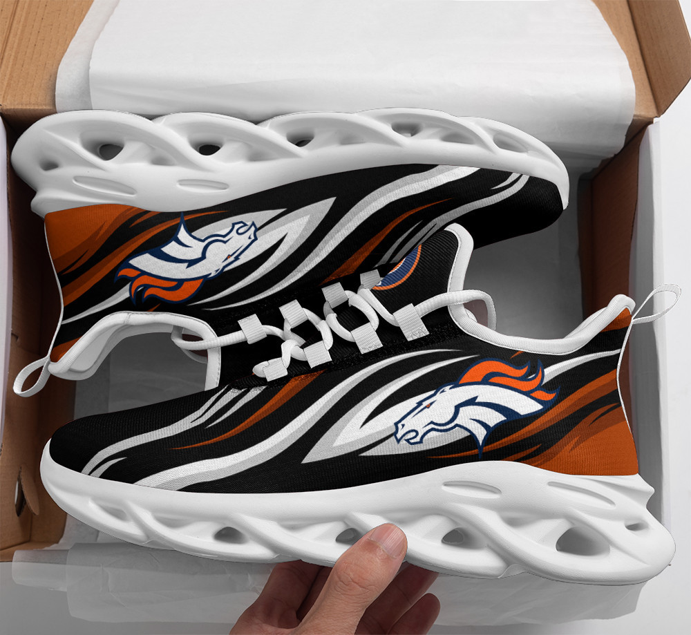 JWFancy Denver Broncos NFL Max Soul Shoes Sneakers For Men And Women