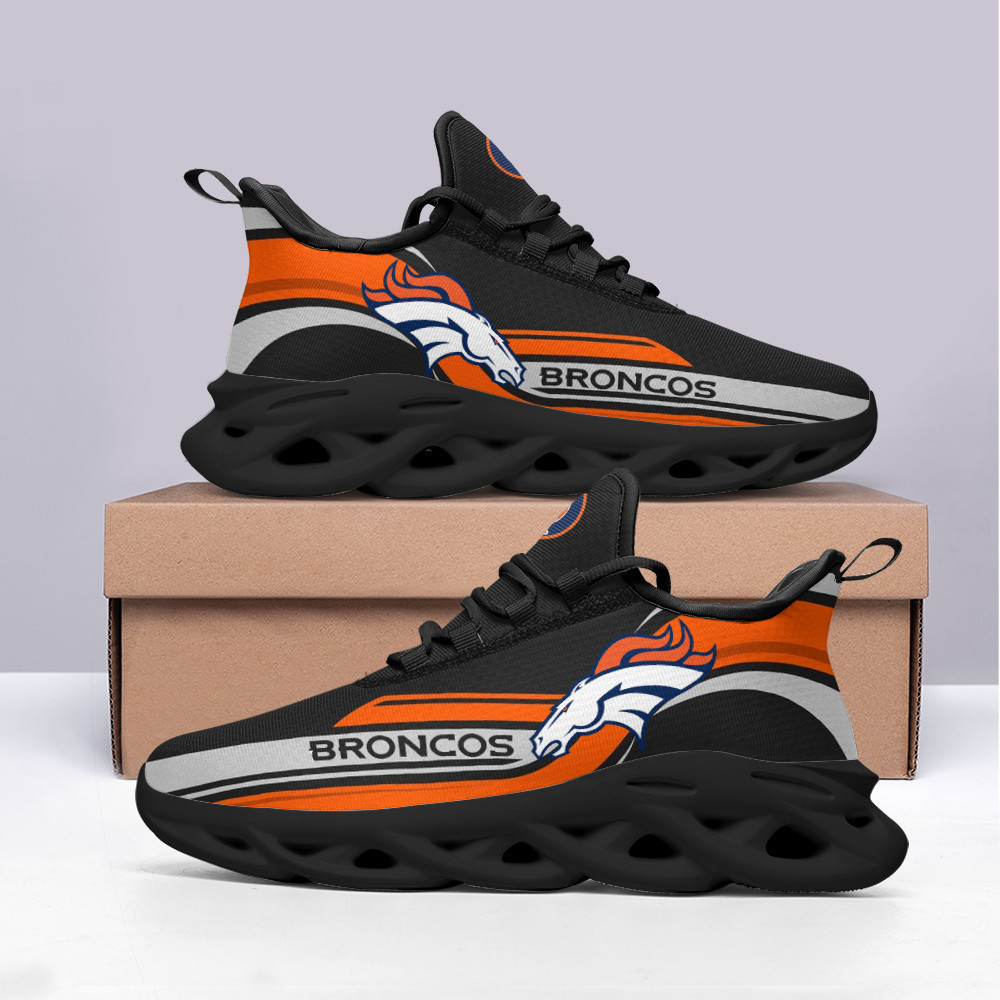 JWFancy Denver Broncos NFL Max Soul Shoes Sneakers For Men And Women