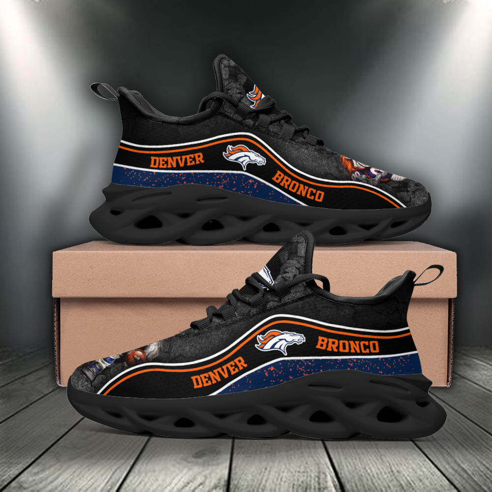 JWFancy Denver Broncos NFL Max Soul Shoes Sneakers For Men And Women