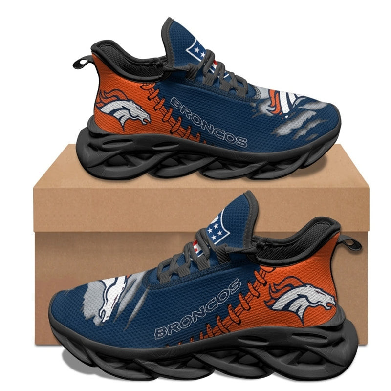 JWFancy Denver Broncos NFL Max Soul Shoes Sneakers For Men And Women