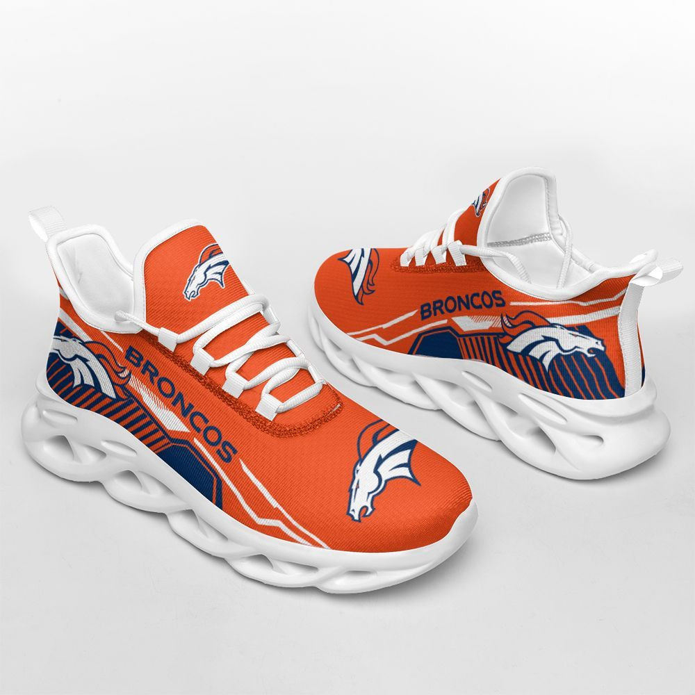 JWFancy Denver Broncos NFL Max Soul Shoes Sneakers For Men And Women