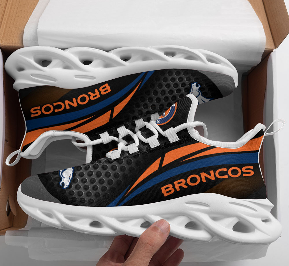 JWFancy Denver Broncos NFL Max Soul Shoes Sneakers For Men And Women