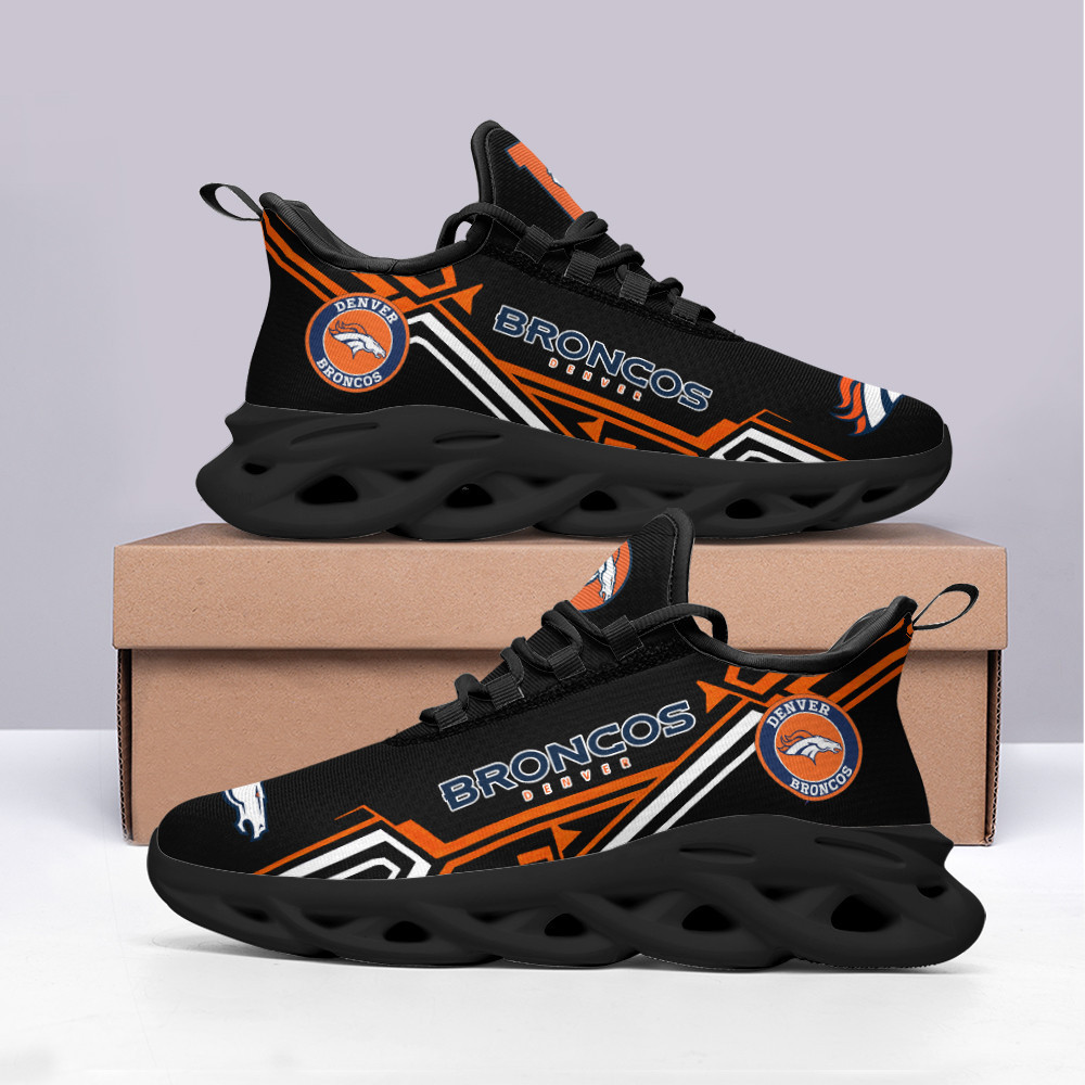 JWFancy Denver Broncos NFL Max Soul Shoes Sneakers For Men And Women