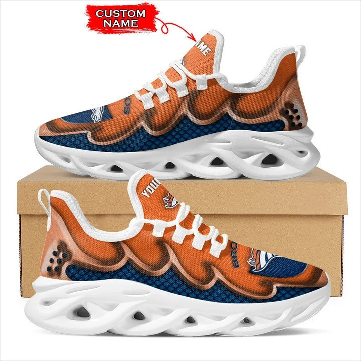 JWFancy Denver Broncos NFL Max Soul Shoes Sneakers For Men And Women