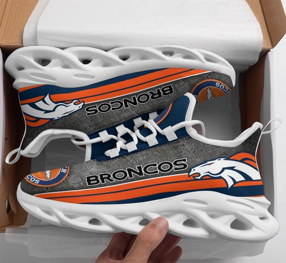 JWFancy Denver Broncos NFL Max Soul Shoes Sneakers For Men And Women
