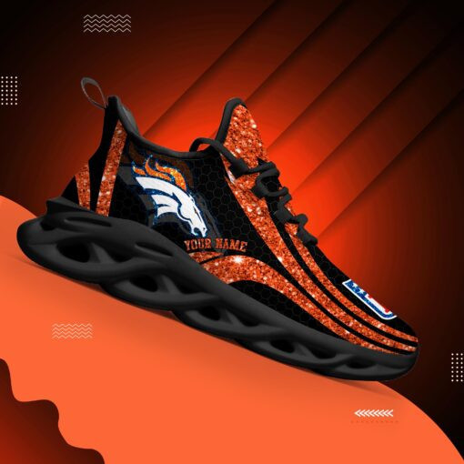 JWFancy Denver Broncos NFL Max Soul Shoes Sneakers For Men And Women