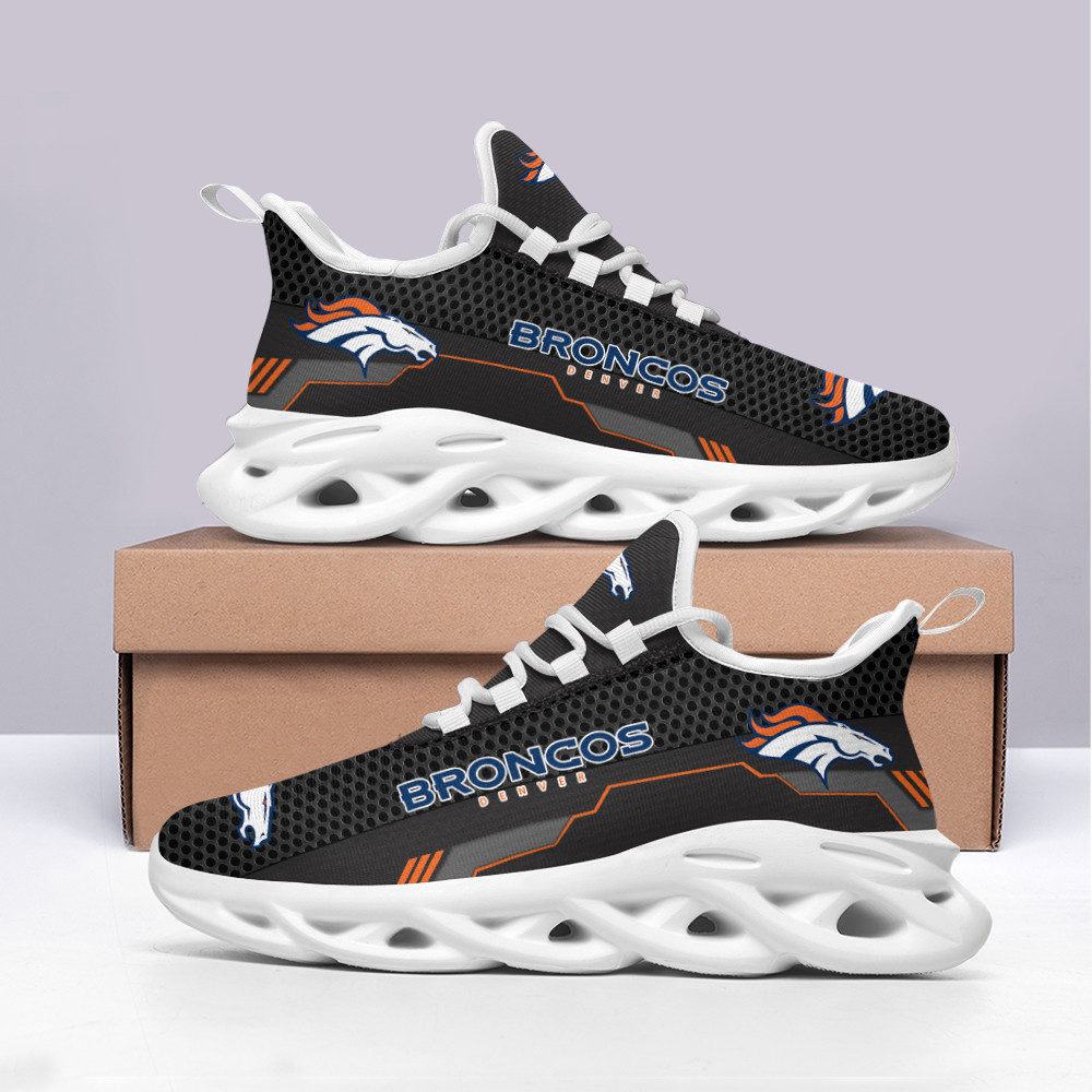 JWFancy Denver Broncos NFL Max Soul Shoes Sneakers For Men And Women