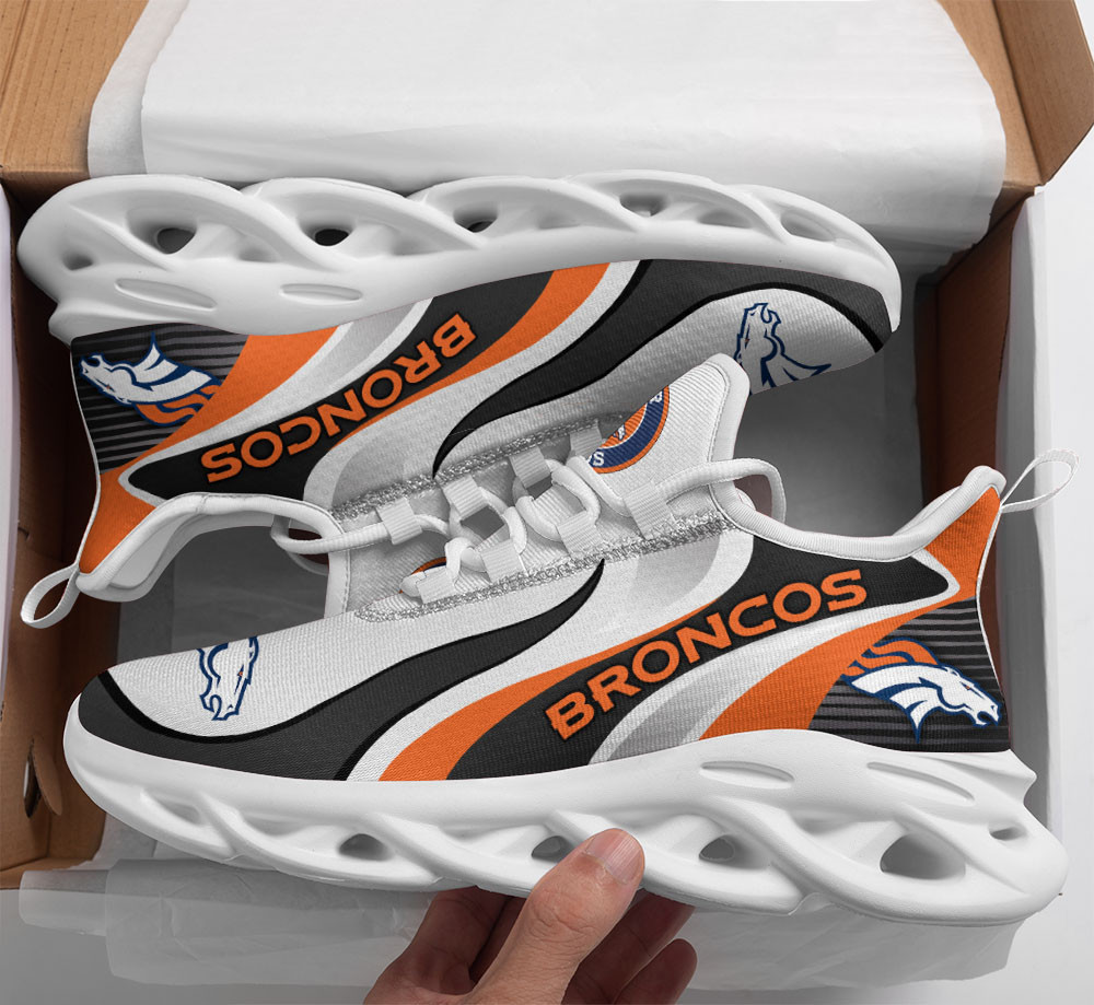 JWFancy Denver Broncos NFL Max Soul Shoes Sneakers For Men And Women