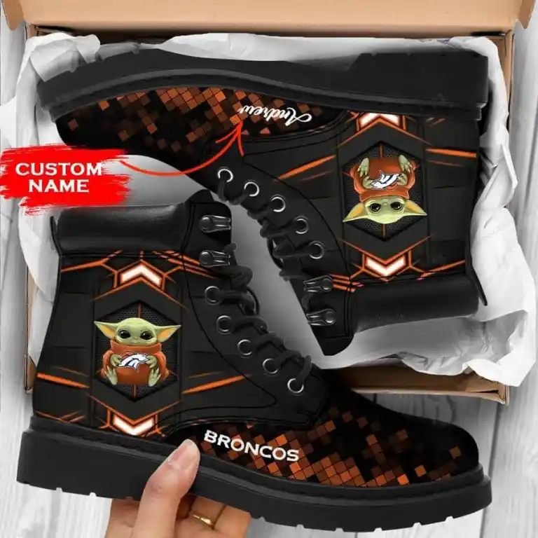 JWFancy Denver Broncos TBL Boots Shoes For Men And Women