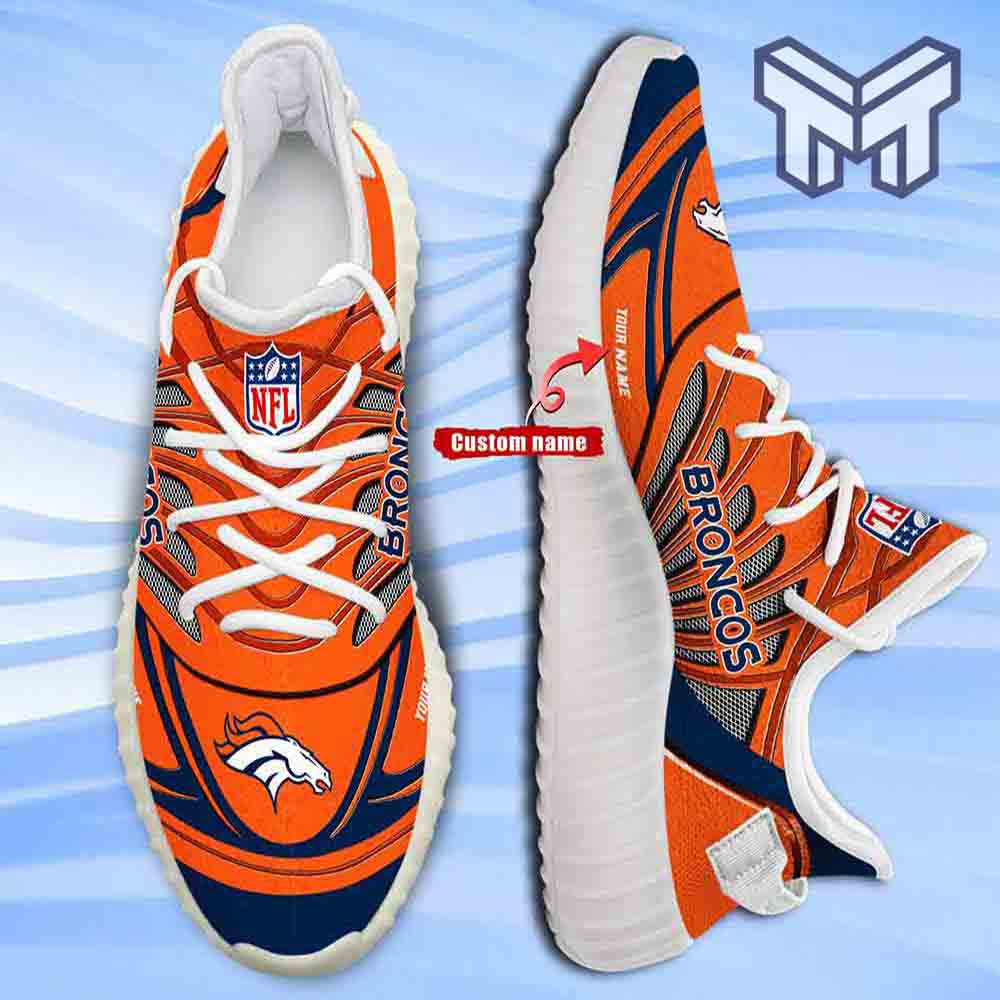 JWFancy Denver Broncos Yeezy Boost Shoes For Men And Women