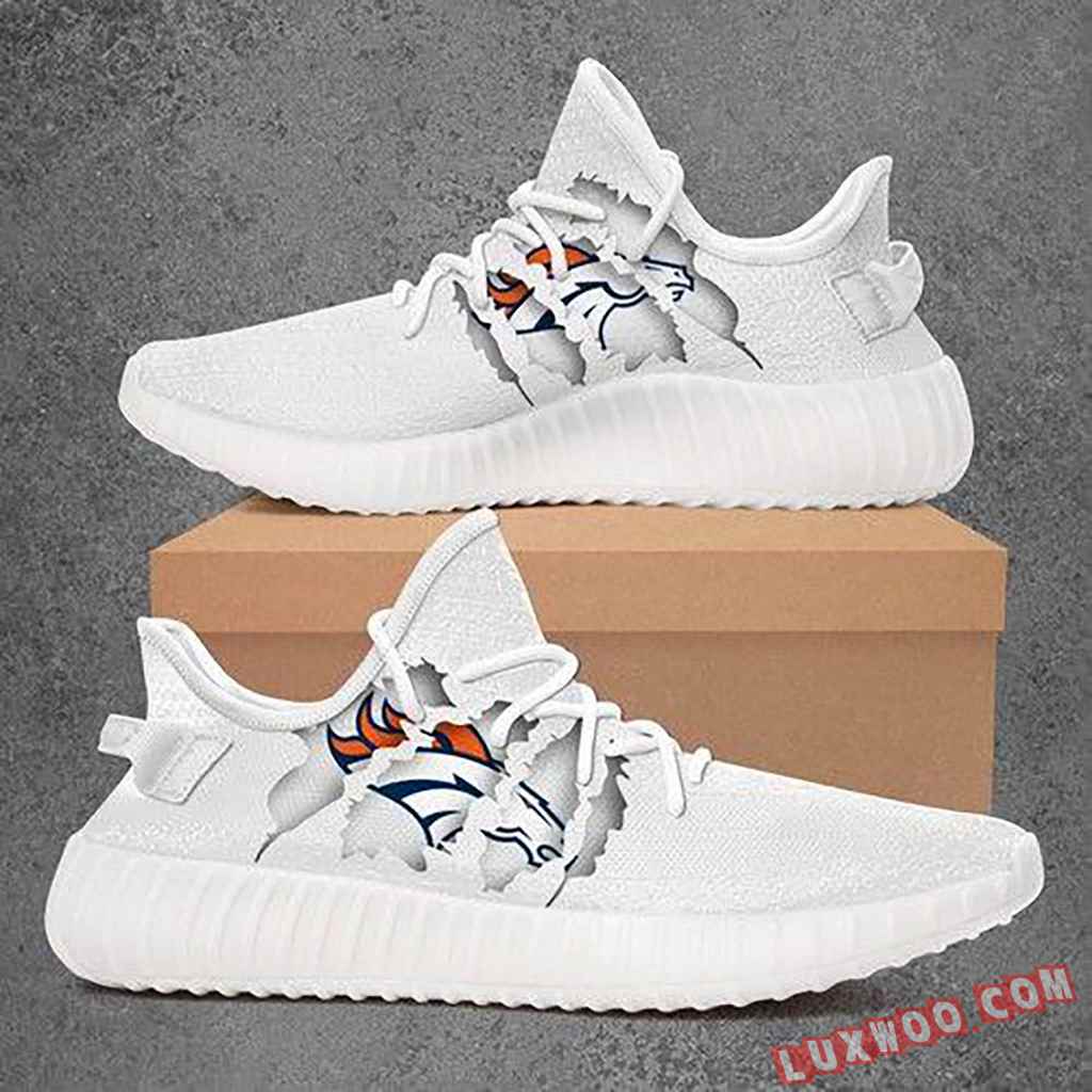 JWFancy Denver Broncos Yeezy Boost Shoes For Men And Women