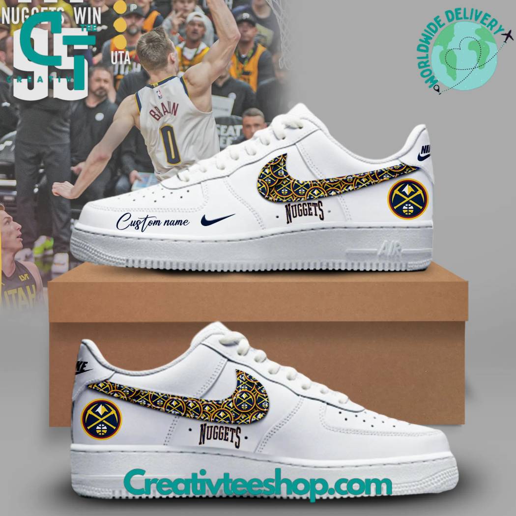 JWFancy Denver Nuggets Air Low-Top Sneakers Shoes For Men And Women