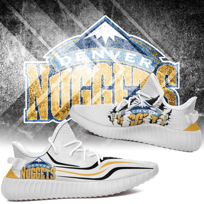 JWFancy Denver Nuggets Yeezy Boost Shoes For Men And Women