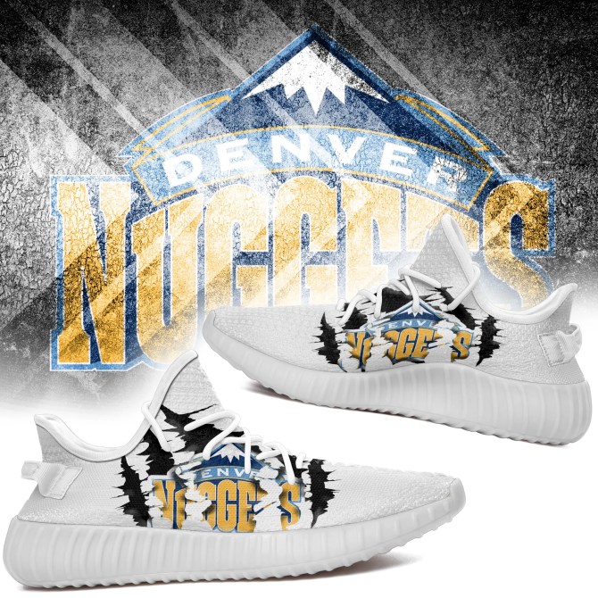 JWFancy Denver Nuggets Yeezy Boost Shoes For Men And Women