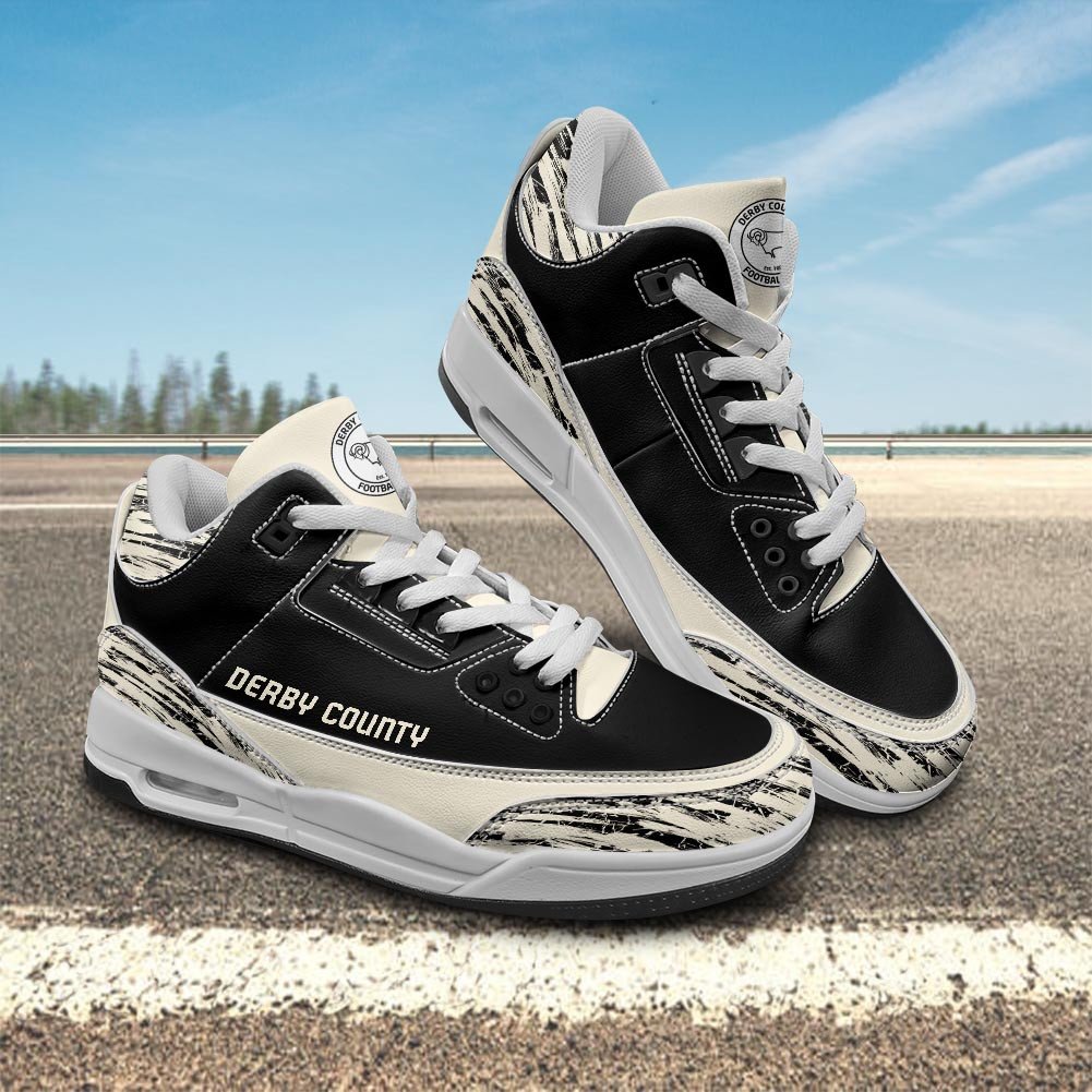 JWFancy Derby County AJ3 Sneakers Shoes For Men And Women