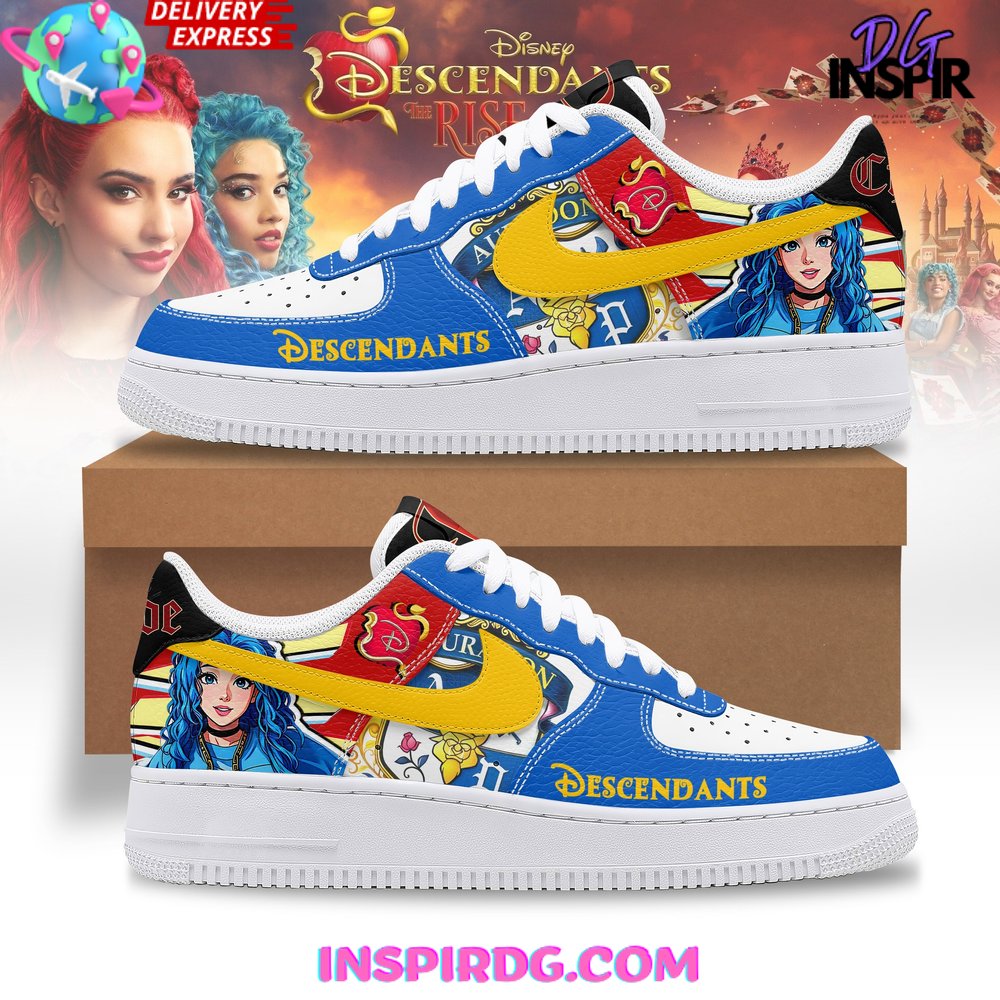 JWFancy Descendants Air Low-Top Sneakers Shoes For Men And Women