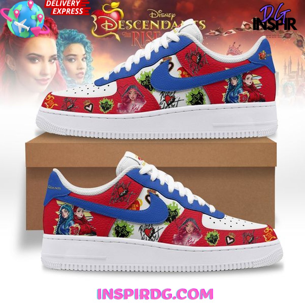 JWFancy Descendants Air Low-Top Sneakers Shoes For Men And Women