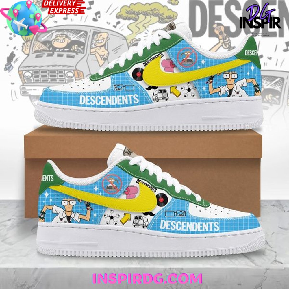 JWFancy Descendents Air Low-Top Sneakers Shoes For Men And Women