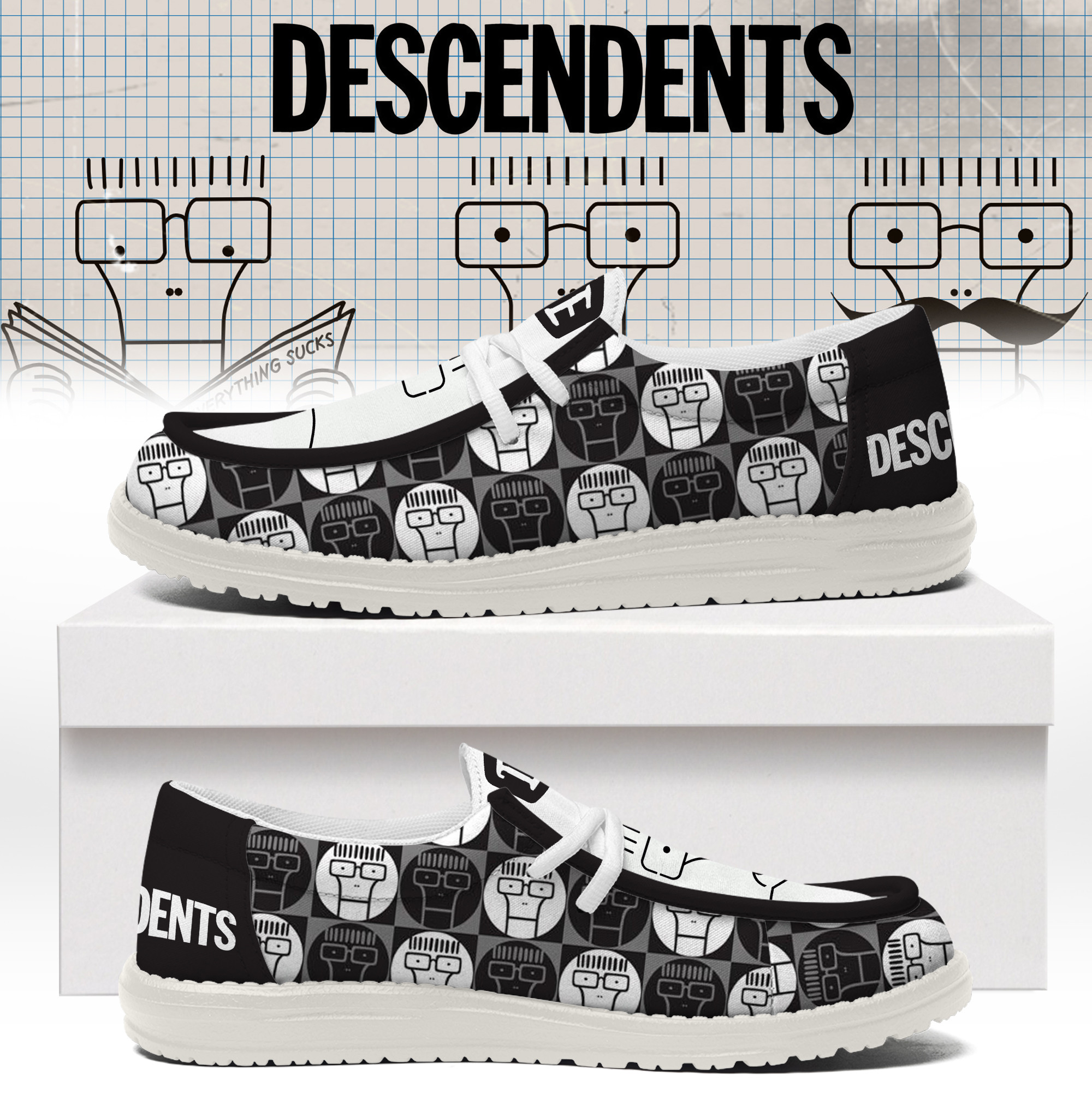 JWFancy Descendents – Custom Name Hey Dude