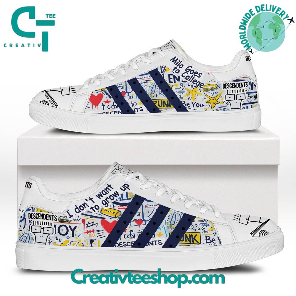 JWFancy Descendents Skate Stan Shoes Sneakes For Men And Women