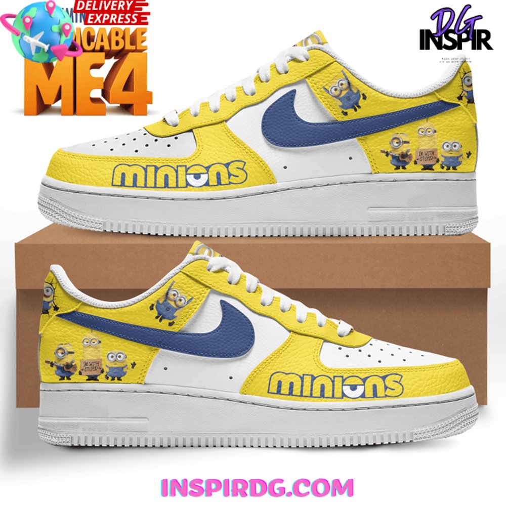 JWFancy Despicable Me 4 Air Low-Top Sneakers Shoes For Men And Women