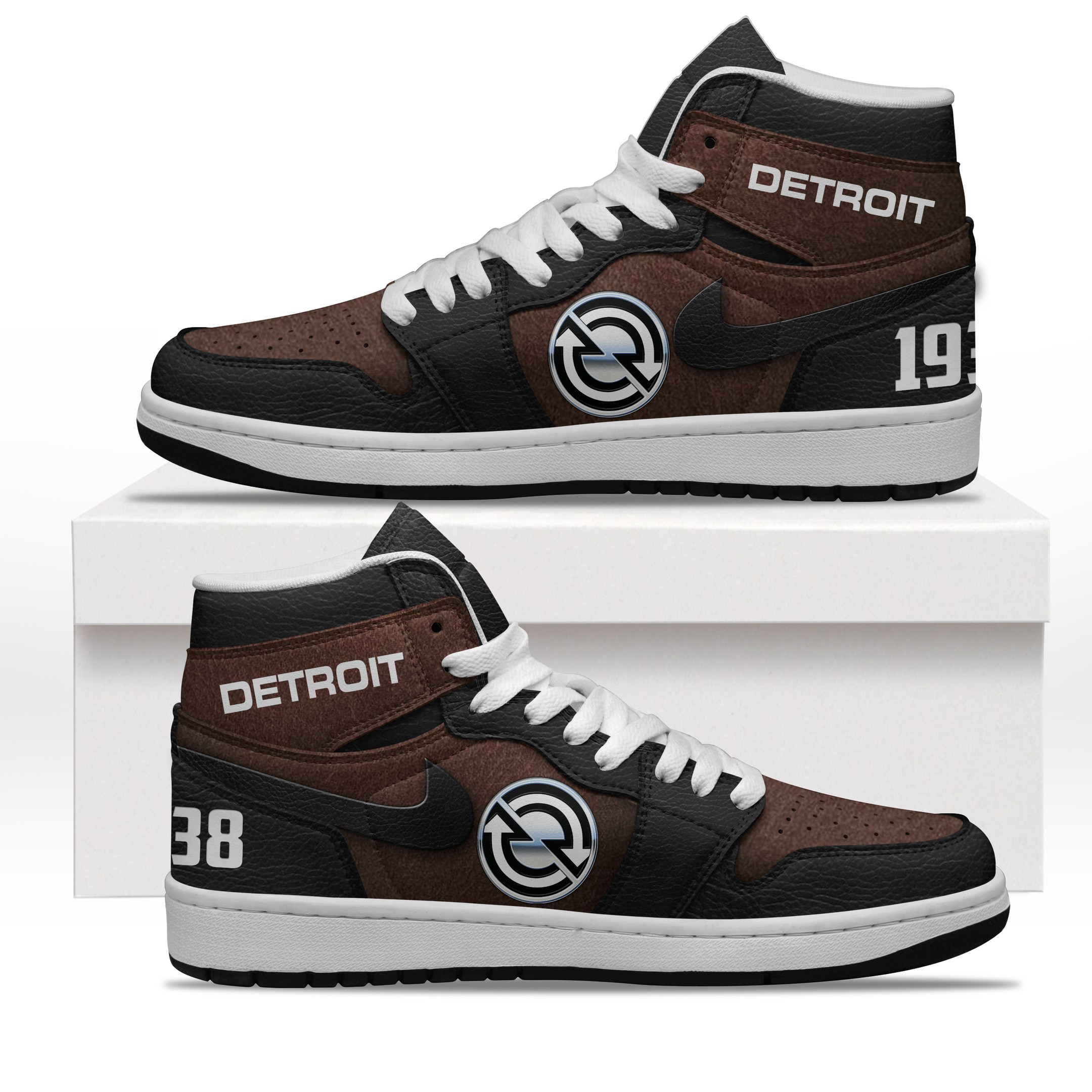 JWFancy Detroit Diesel High Sneakers Shoes For Men And Women