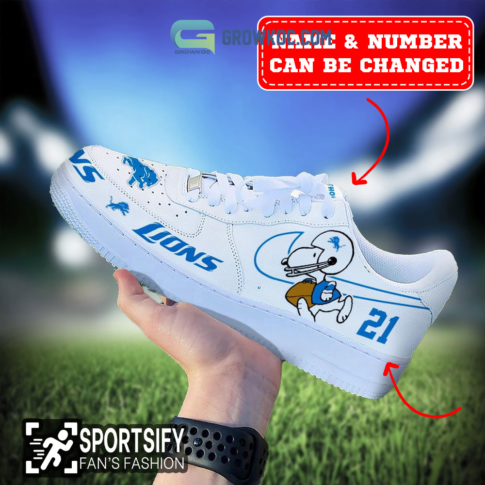 JWFancy Detroit Lions Air Low-Top Sneakers Shoes For Men And Women