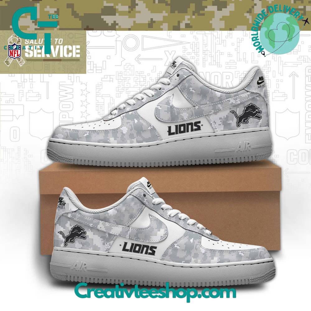 JWFancy Detroit Lions Air Low-Top Sneakers Shoes For Men And Women