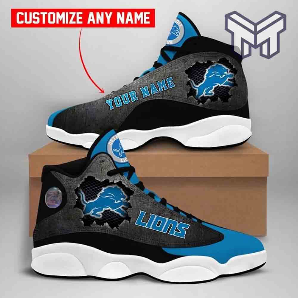 JWFancy Detroit Lions AJ13 Sneakers Shoes For Men And Women