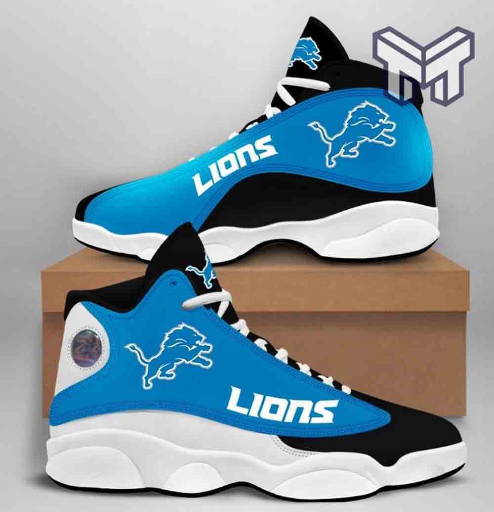 JWFancy Detroit Lions AJ13 Sneakers Shoes For Men And Women