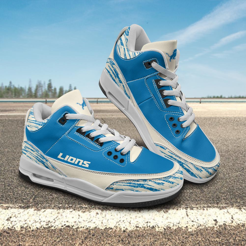 JWFancy Detroit Lions AJ3 Sneakers Shoes For Men And Women