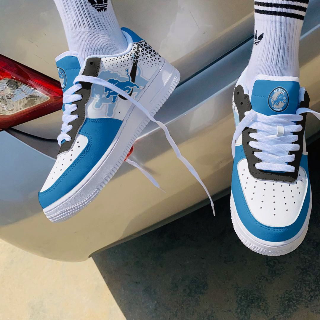 JWFancy Detroit Lions NFL Air Low-Top Sneakers Shoes For Men And Women
