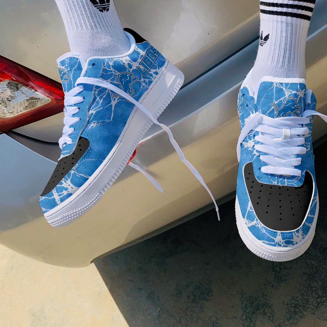 JWFancy Detroit Lions NFL Air Low-Top Sneakers Shoes For Men And Women