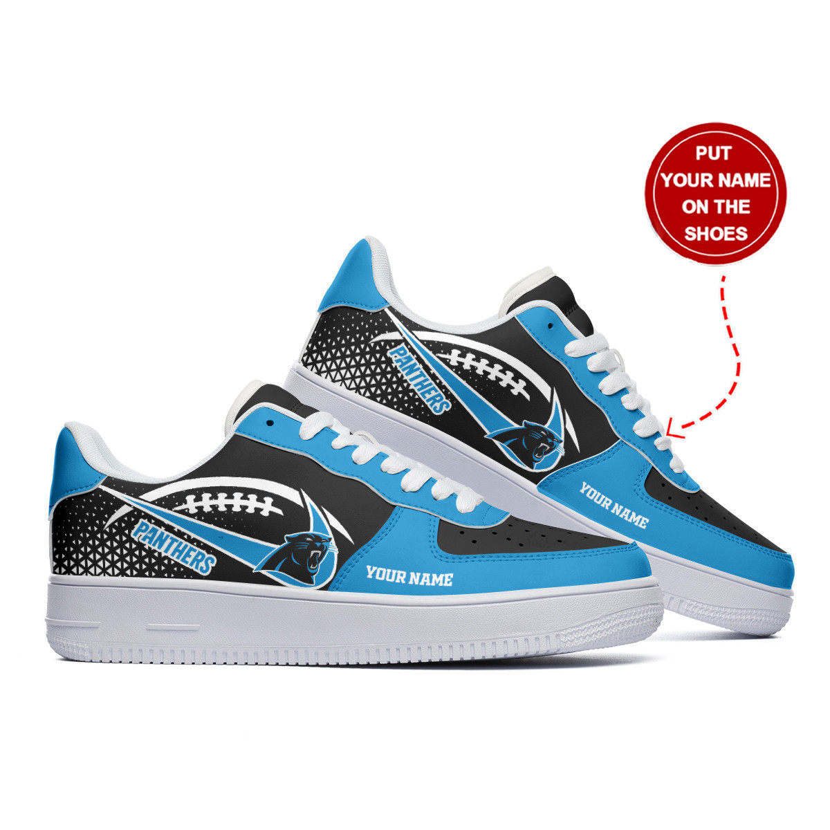 JWFancy Detroit Lions NFL Air Low-Top Sneakers Shoes For Men And Women
