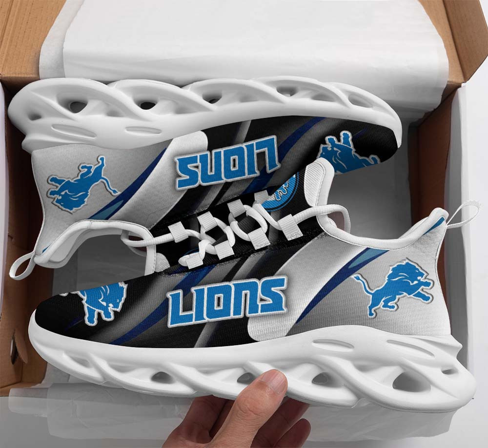 JWFancy Detroit Lions NFL Max Soul Shoes Sneakers For Men And Women