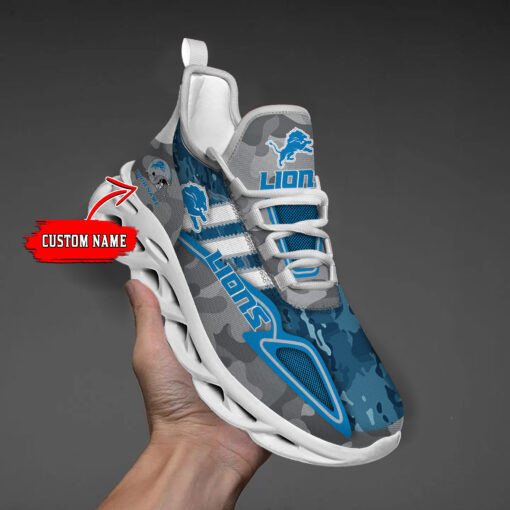 JWFancy Detroit Lions NFL Max Soul Shoes Sneakers For Men And Women