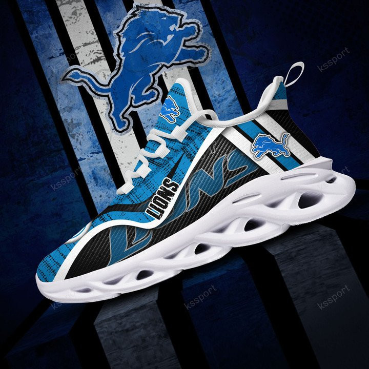 JWFancy Detroit Lions NFL Max Soul Shoes Sneakers For Men And Women