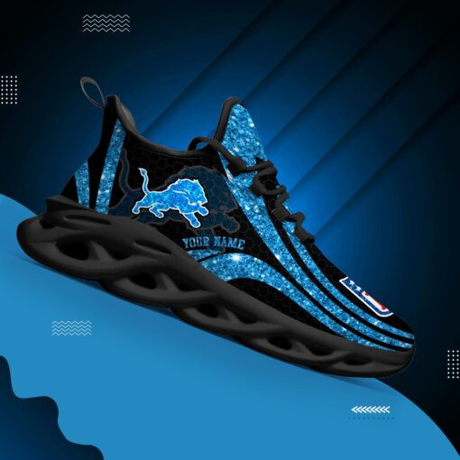 JWFancy Detroit Lions NFL Max Soul Shoes Sneakers For Men And Women