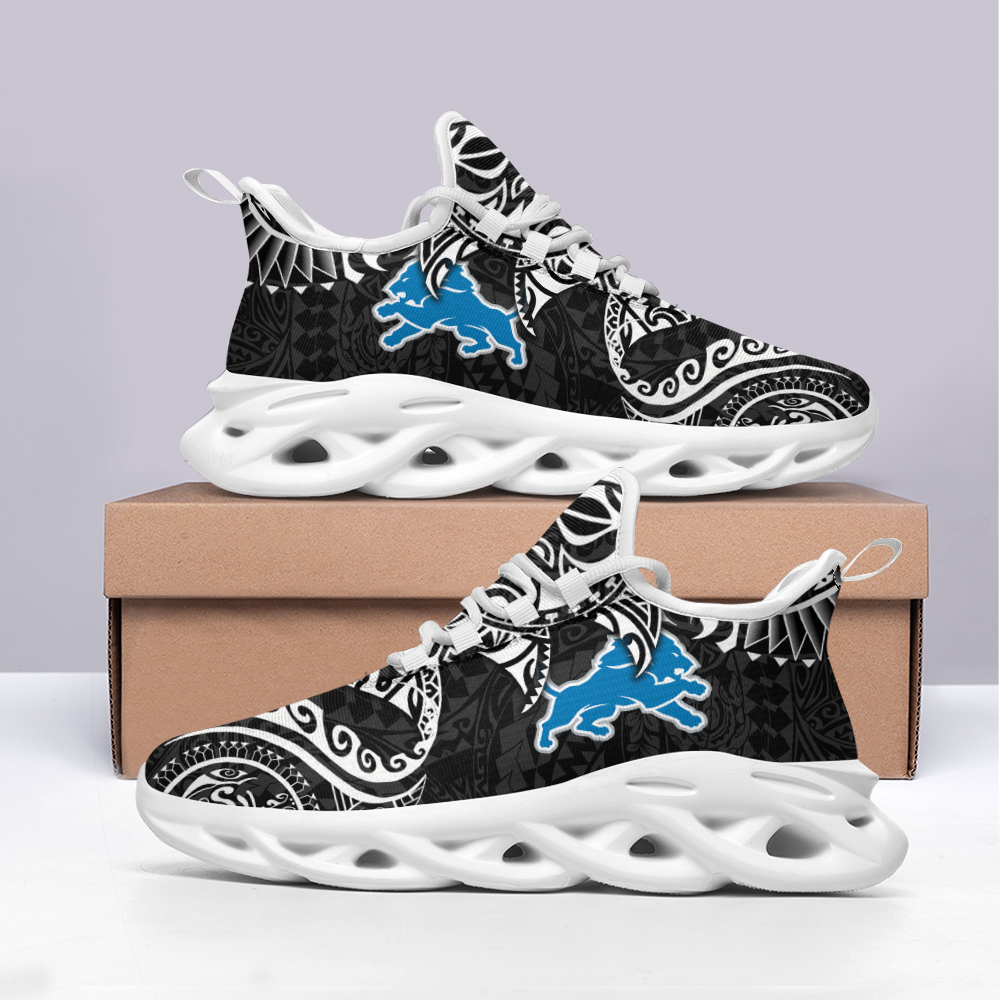 JWFancy Detroit Lions NFL Max Soul Shoes Sneakers For Men And Women