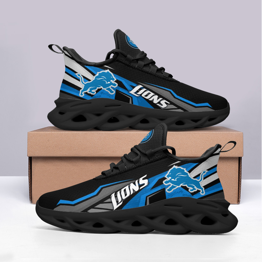 JWFancy Detroit Lions NFL Max Soul Shoes Sneakers For Men And Women